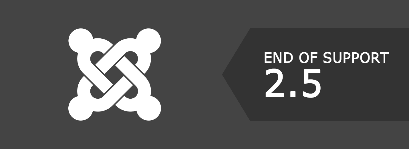 Joomla! 2.5 End of Support