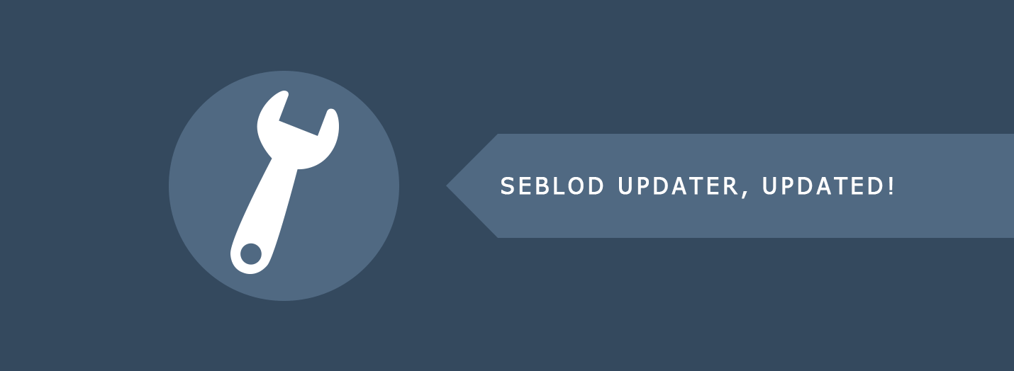 SEBLOD Updater Updated